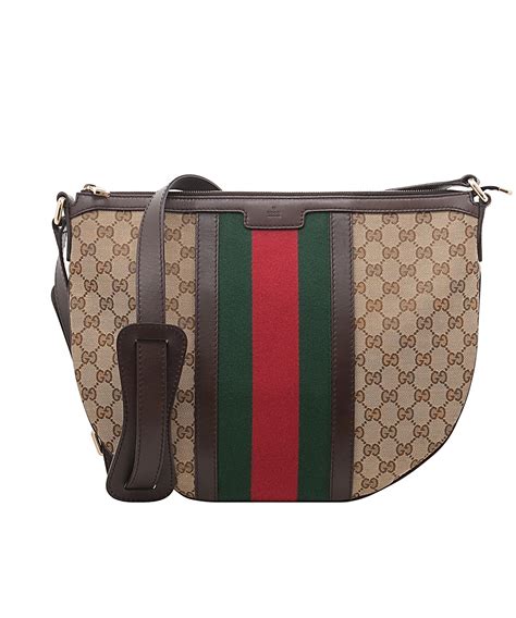 gucci g logo vintage shoulder bag|authentic vintage gucci backpack.